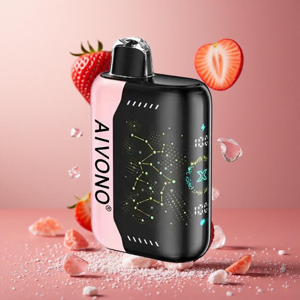 Aivono Aim Boom 25000 Puffs E-Likvid 28ml Jagoda B Pop