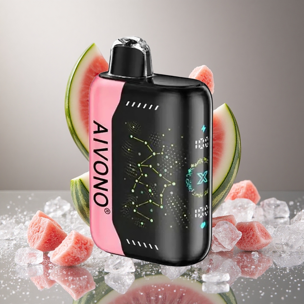 Aivono Aim Boom 25000 Puffs Za enkratno uporabo Vape Lubenica Led 28ml/650mAh
