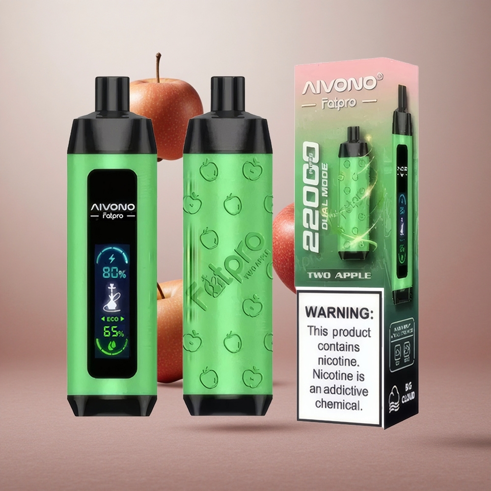 Aivono AIM FATPRO 22000 Puffs Dve Jabolki 28ml 600mAh