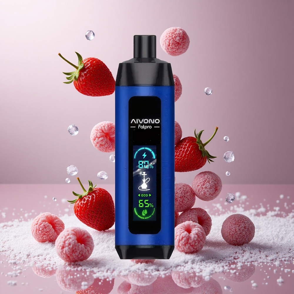 Aivono AIM FATPRO 22000 Puffs Jagoda Led 0%, 2%, 3%, 5% Nikotin 28ml E-tekočina