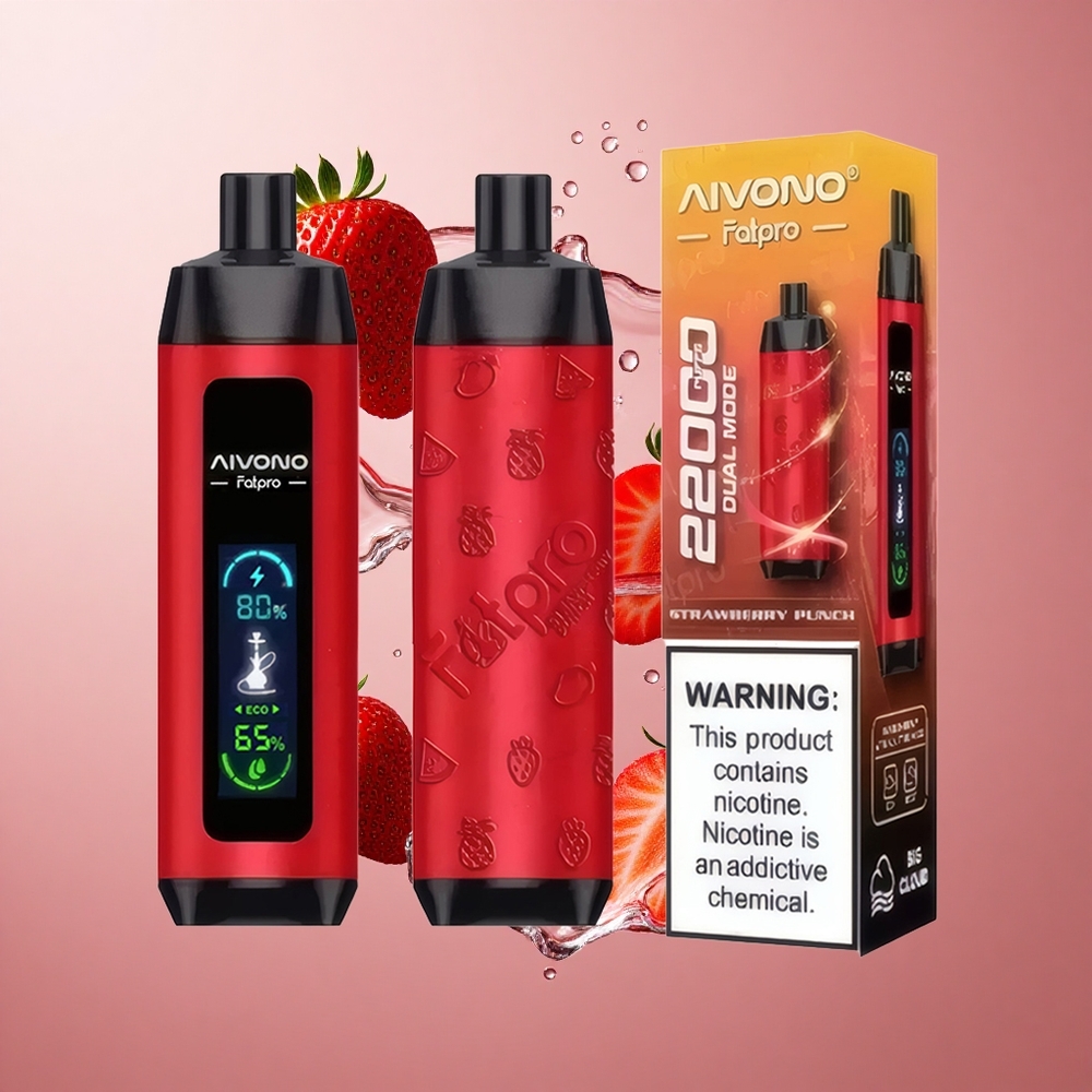 Aivono Aim Fatpro 22000 Puffs E-trgovina Jagodni Punch 28ml/600mAh