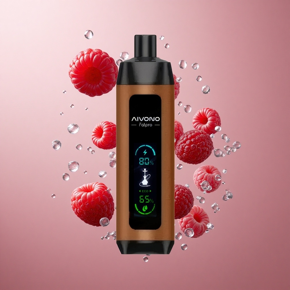 Aivono Aim Fatpro 22000 Puffs Za enkratno uporabo Vape Češnja Malina 28ml 600mAh