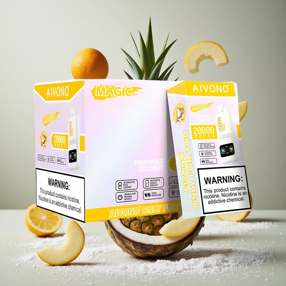 Aivono AIM MAGIC 20000 Puffs Ananas Kokos Dual Mesh Coils Type-C