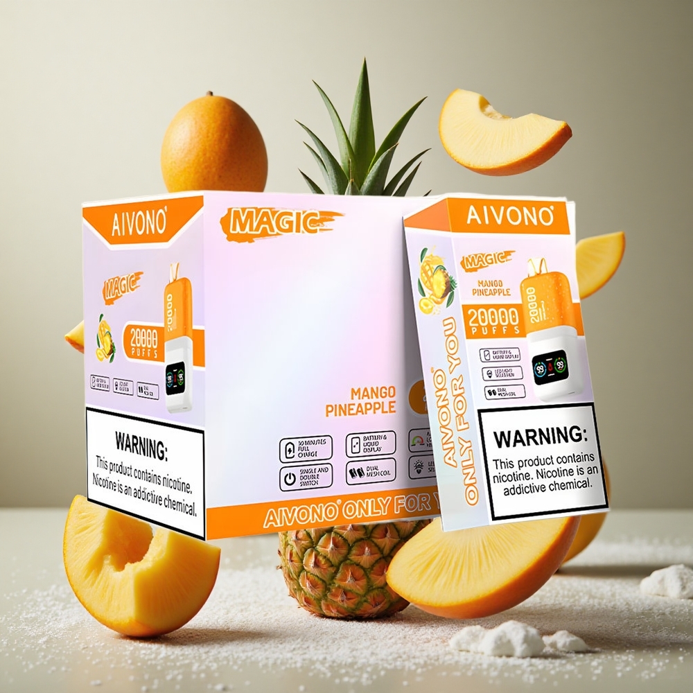 Aivono AIM MAGIC 20000 Puffs Mango Ananas 26ml Dvojne Mrežne Tuljave