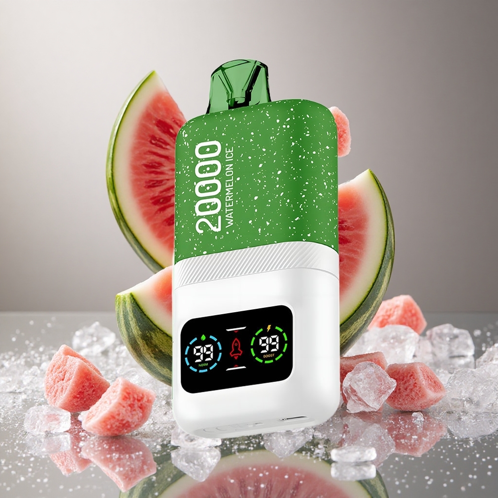 Aivono Aim Magic 20000 Puffs Za enkratno uporabo Vape Lubenica Led (Watermelon Ice) 26ml Dual Mesh Coils