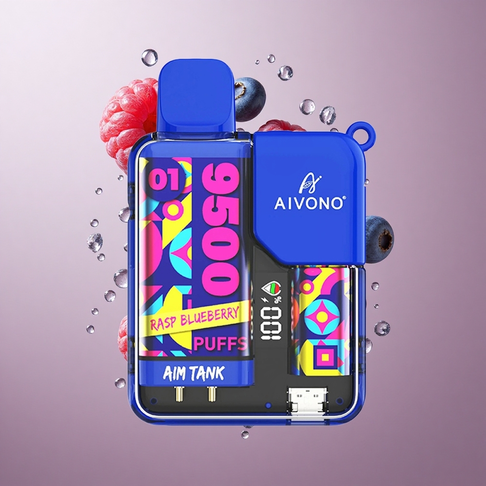 Aivono AIM-TANK 9500 Puffs Malina Borovnica 18ml LCD