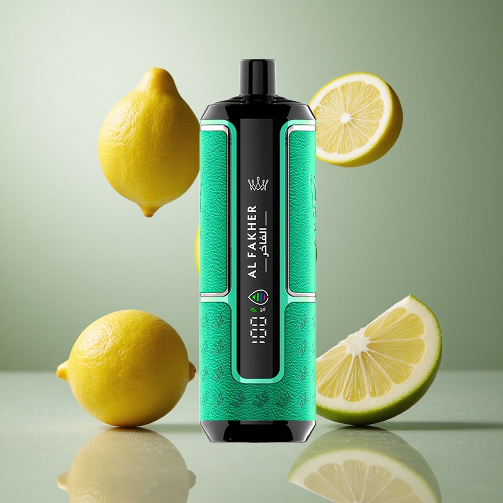Al Fakher Crown Bar 15K Citrona Limeta Hipermax Enkratna Vape