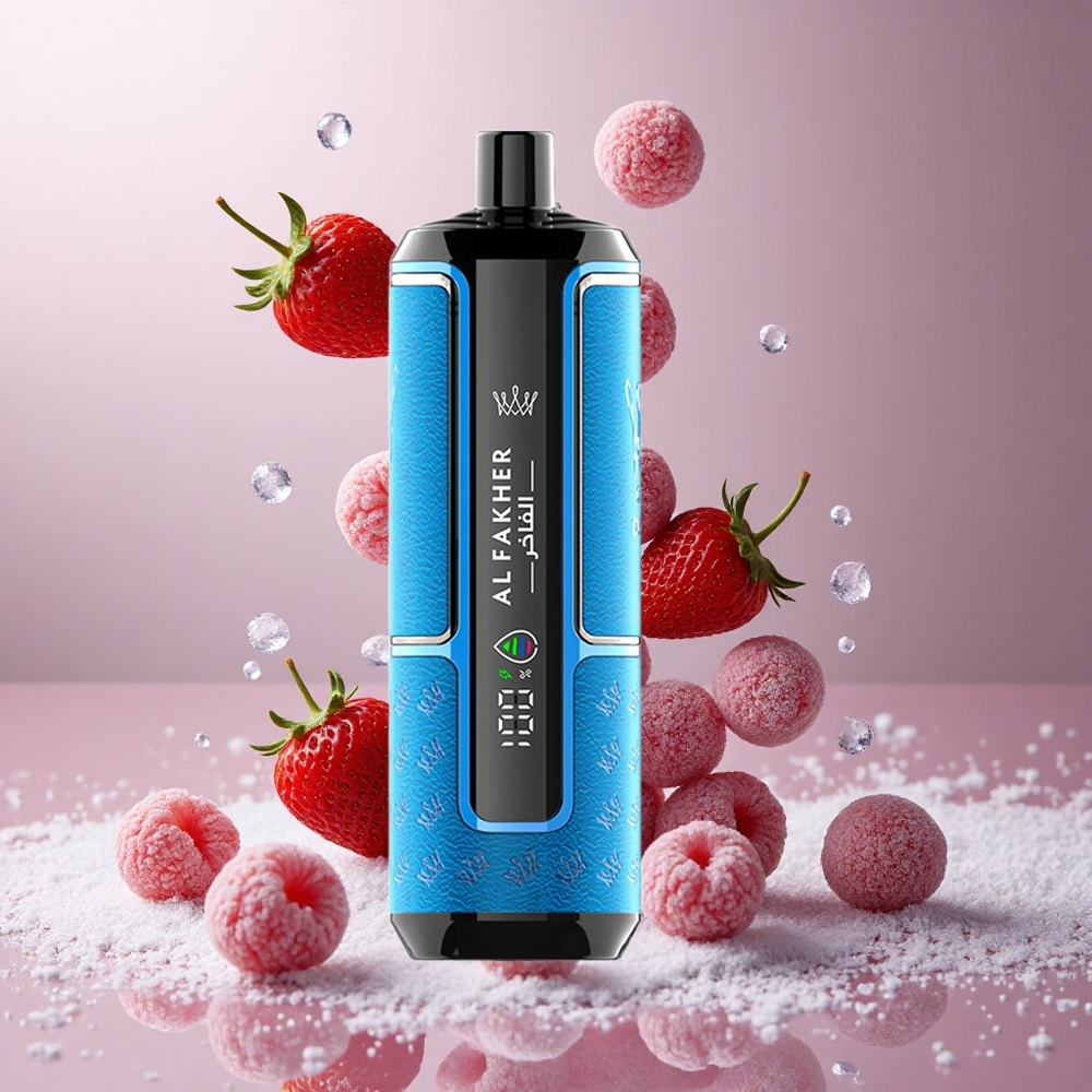 Al Fakher Crown Bar 15K Jagodni Led Hipermax Enkratna Vape Naprava