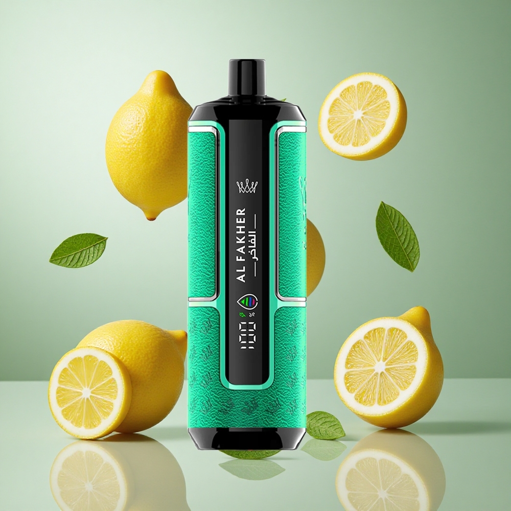Al Fakher Crown Bar 15K Limonina Meta Za enkratno uporabo Vape Kit 22ml
