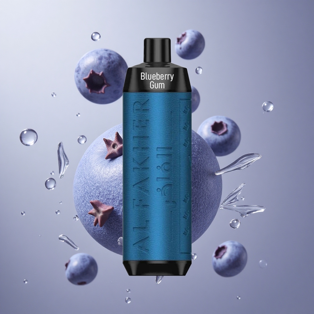 Al Fakher Crown Bar 8000 Borovnica Žvečilka 18ml Kristal Za enkratno uporabo Vape