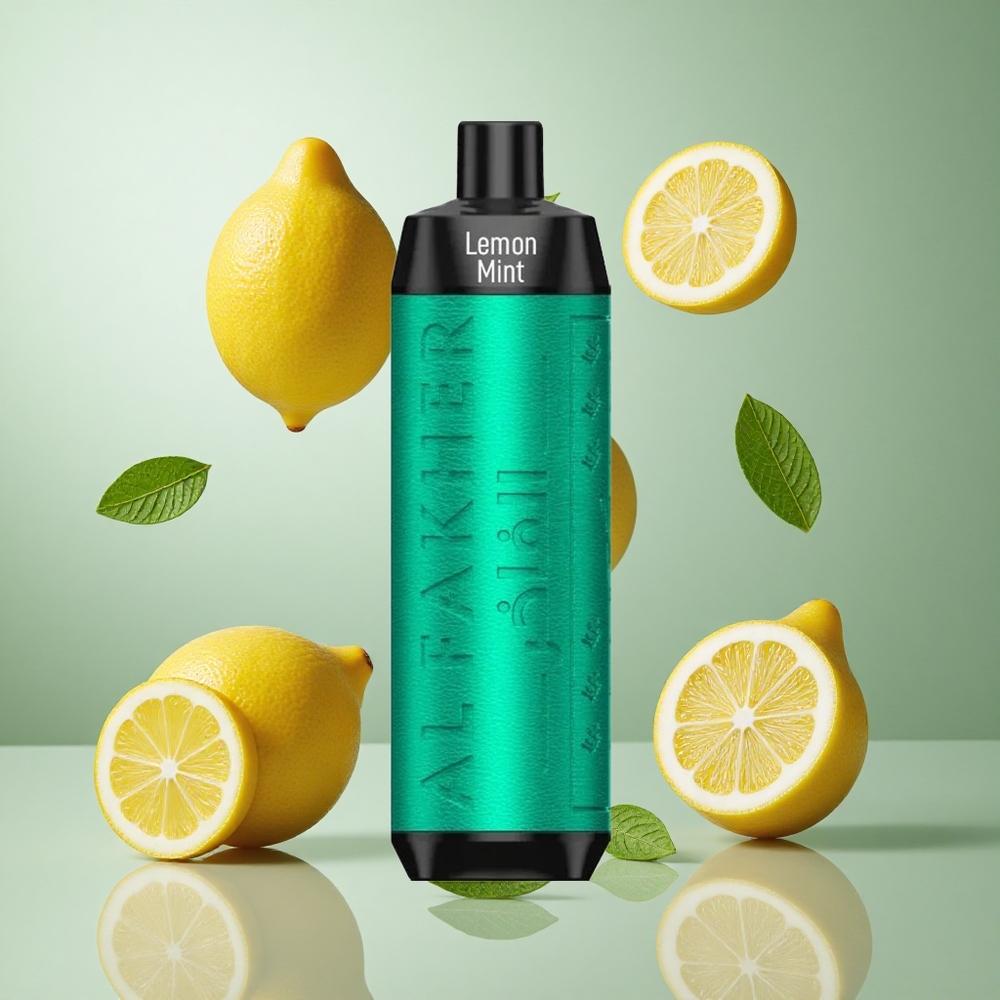 Al Fakher Crown Bar 8000 Kristal Enkratna Vapa Limeta Meta 18ml