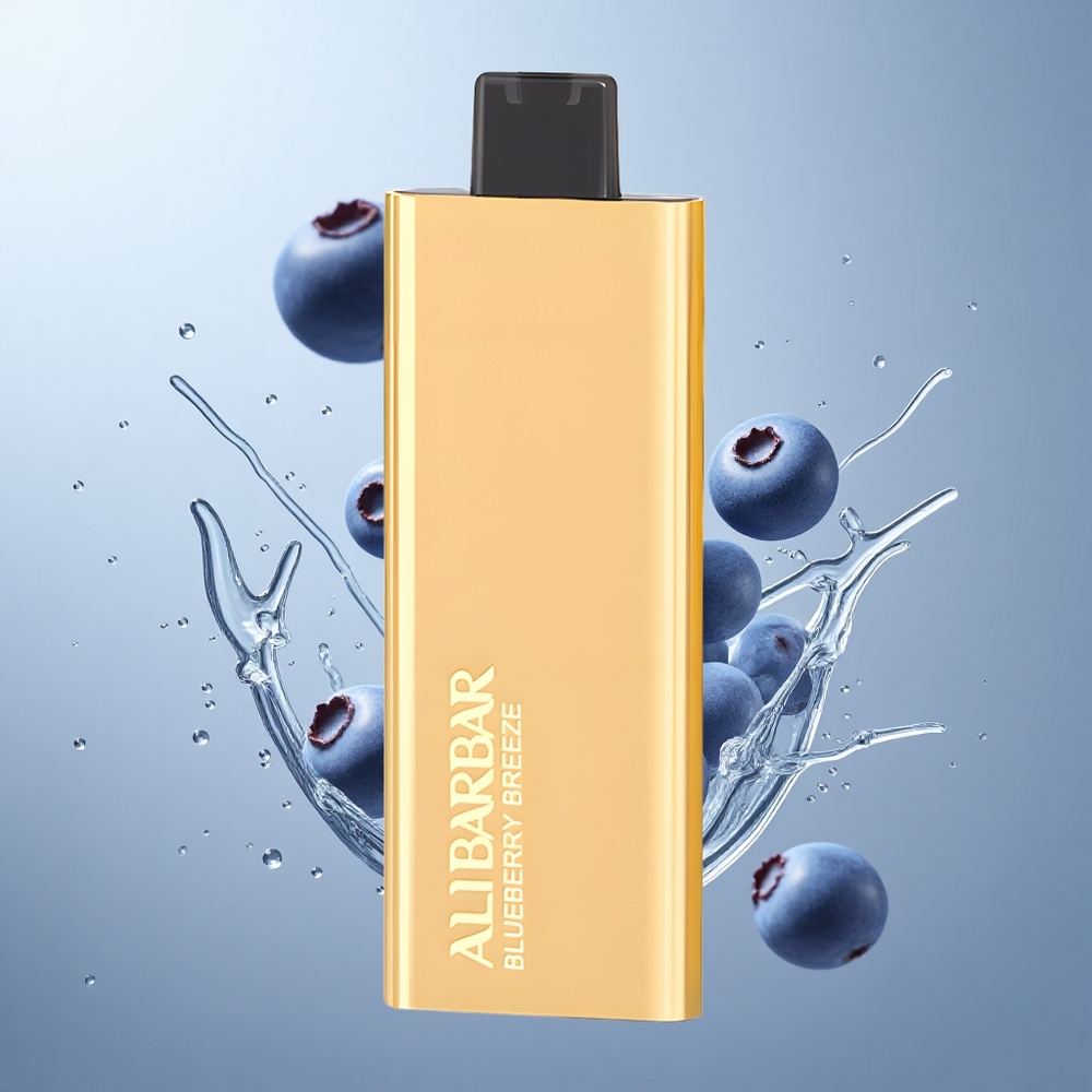 Alibarbar Pandora 7000 Puffs Za enkratno uporabo Vape Borovnični Piš (17 ml)