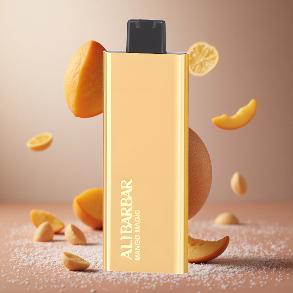 Alibarbar Pandora 7000 Puffs Za enkratno uporabo Vape Mango Magija 17 ml