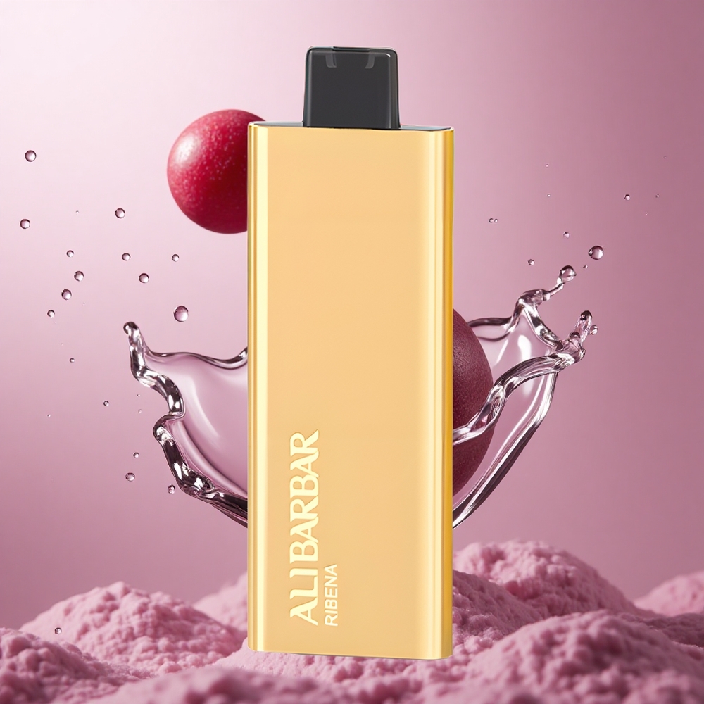 Alibarbar Pandora 7000 Puffs Za enkratno uporabo Vape Ribena 17 ml