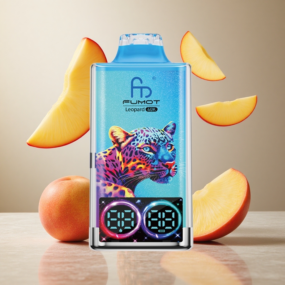 Fumot Leopard 40K Puffs Peachy Mango Pineapple (Breskvina Mango Ananas) 700mAh Dual Mesh