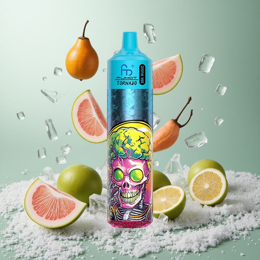 Fumot RandM Tornado 30000 Puffs 30mL E-tekočina Mentol Led Dispozabilna Vape