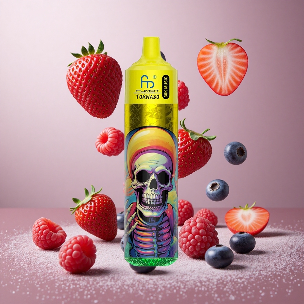 Fumot RandM Tornado 30000 Puffs 30mL Jagoda Borovnica Malina