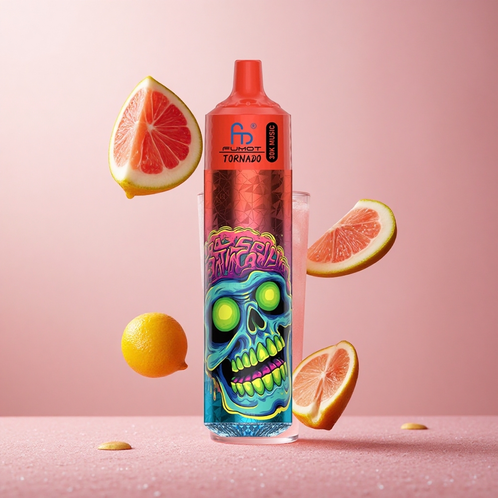 Fumot RandM Tornado 30000 Puffs Okus Roza Limonada 30mL 2%,5% Nikotin