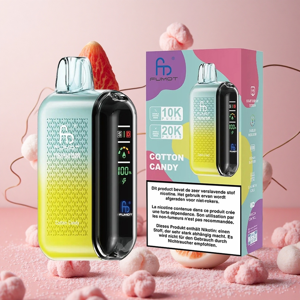Fumot Tornado 20000 Puffs Dual Mesh Coil Bombončki iz Pavlje Vate