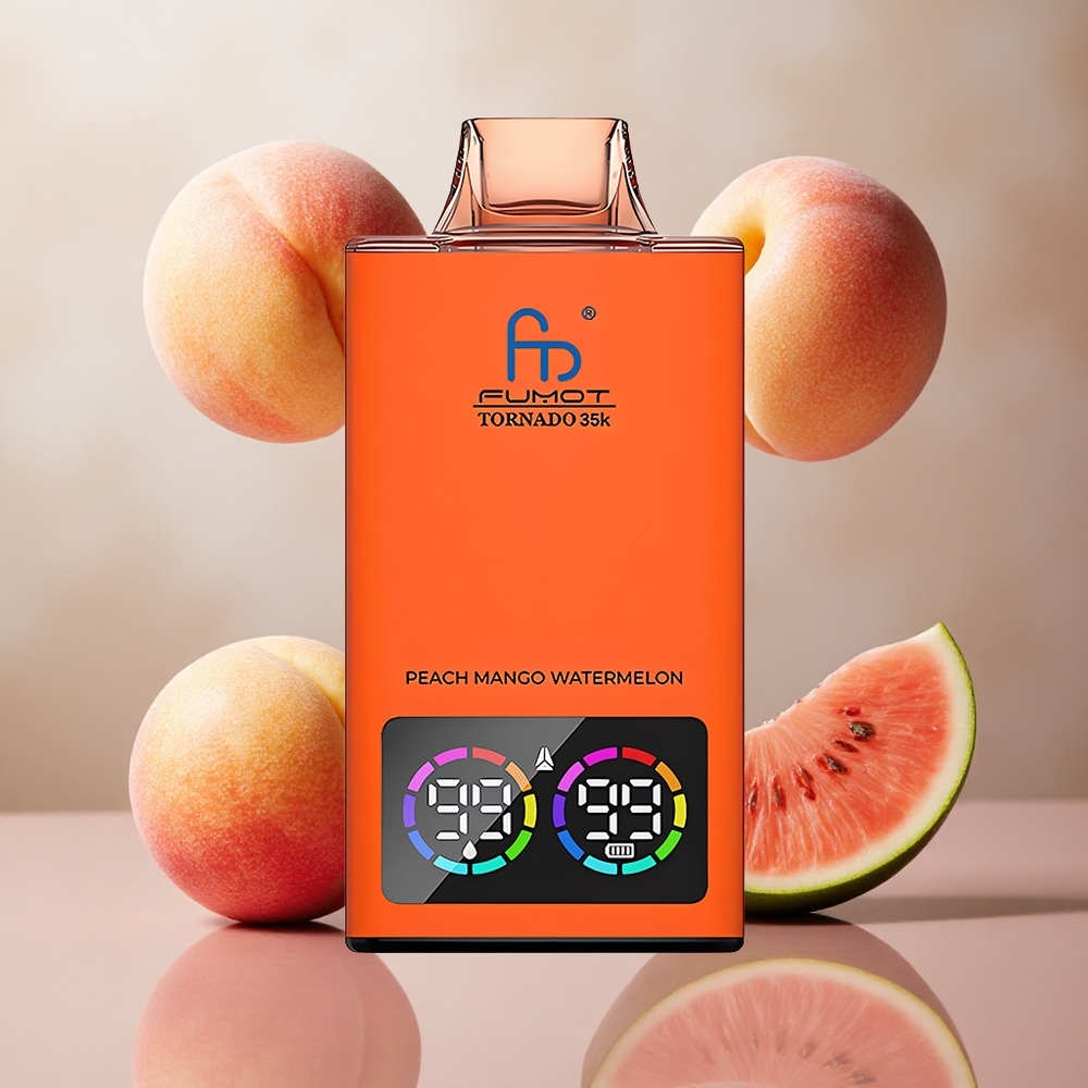 Fumot Tornado 35K Dual Mesh Coil 35000 zadihov Breskeva Manga Lubenica