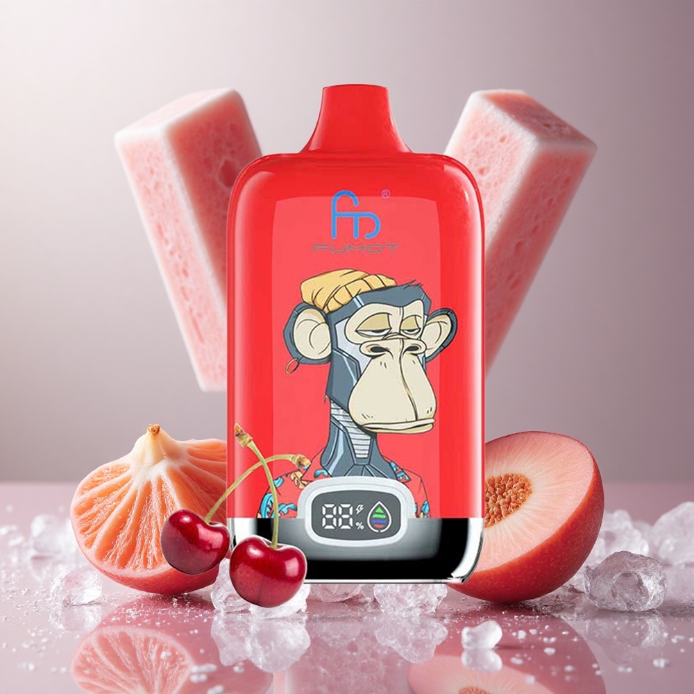 Fumot Tornado Digital Box 12000 Puffs Ledena sladoled 20ml E-tekočina