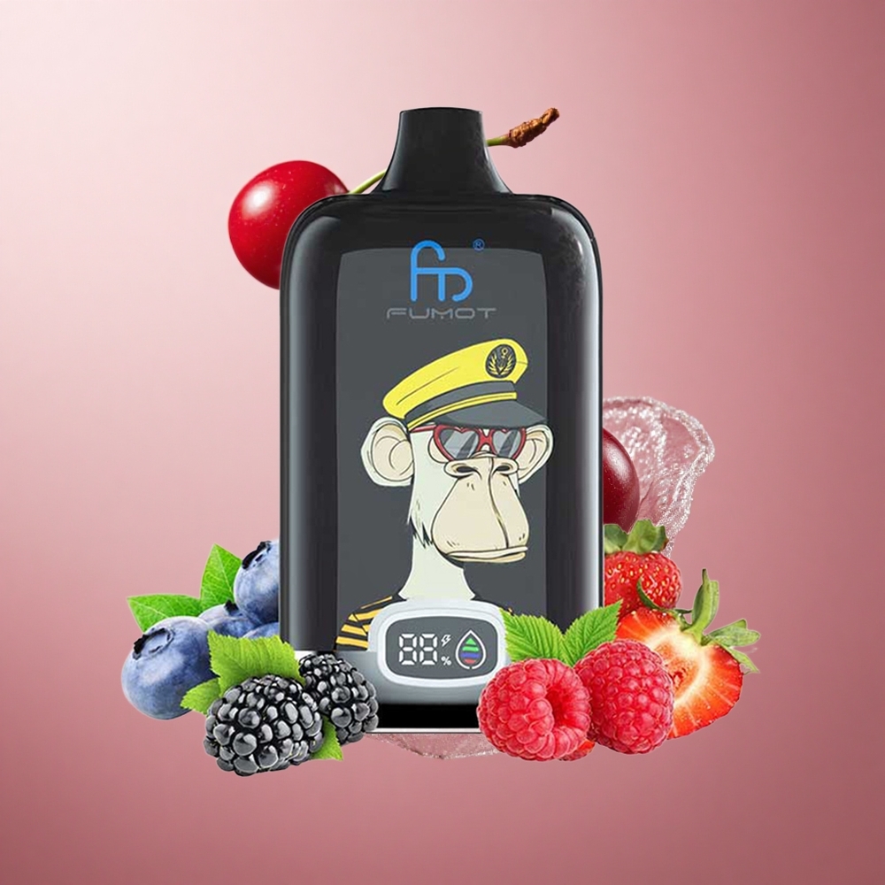 Fumot Tornado Digital Box 12000 Puffs Češnja 20ml MTL