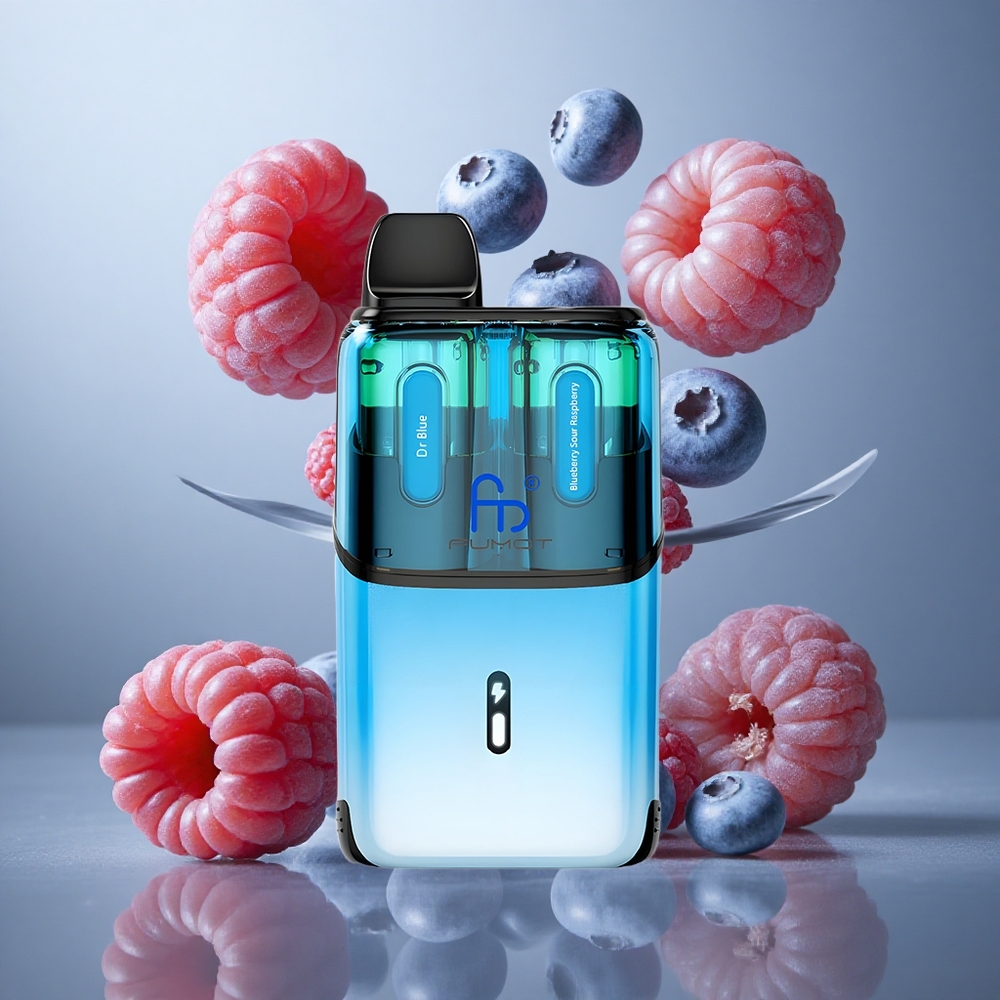 Fumot Ultra T32000 32000 vpihov Dr Modra - Borovnica Kisla Malina 24ml 800mAh